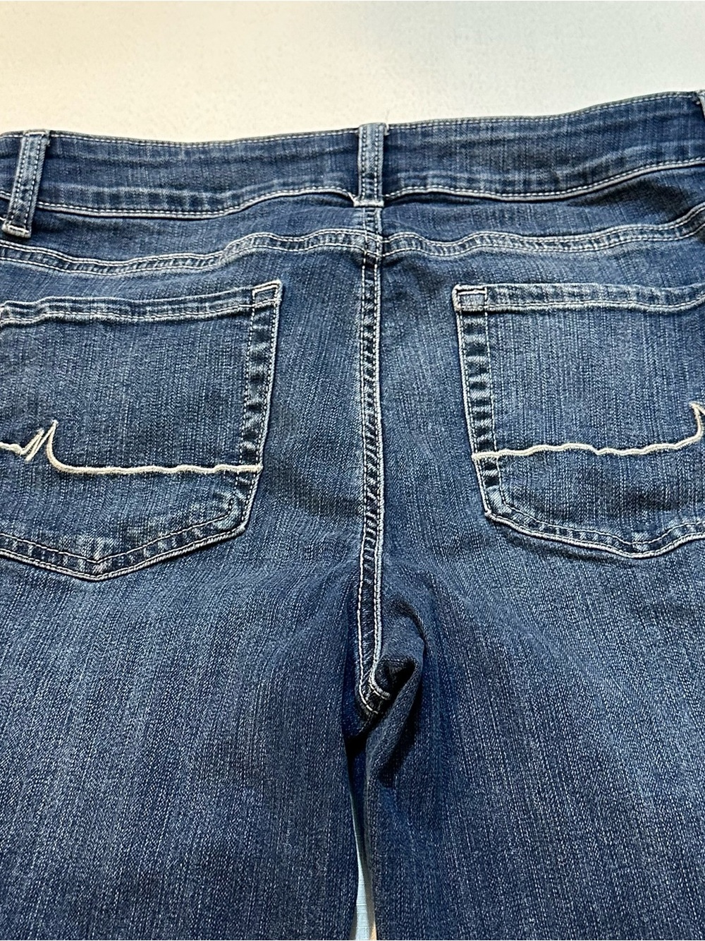 Maurices M Jeans Classic Mid Rise Straight Leg Dark Wash Jeans Size 10 - Picture 12 of 12